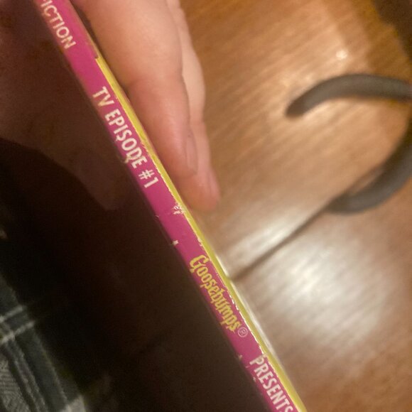 Vintage Book-Goosebumps TV Episode 1-The Girl Who Cried Monster-RL Stine 1996 - Picture 3 of 4